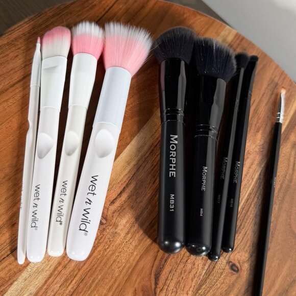 DUcare Makeup Brush Book Case + 18 New Mixed Brand Brushes - Picture 4 of 12